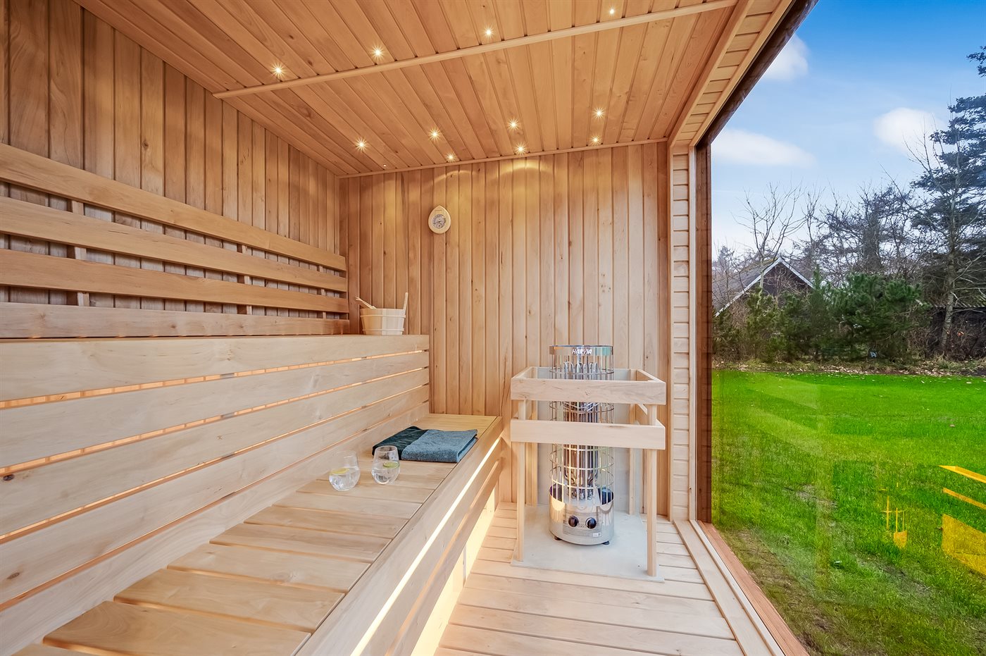 Sauna - Firkantet - Billede 5