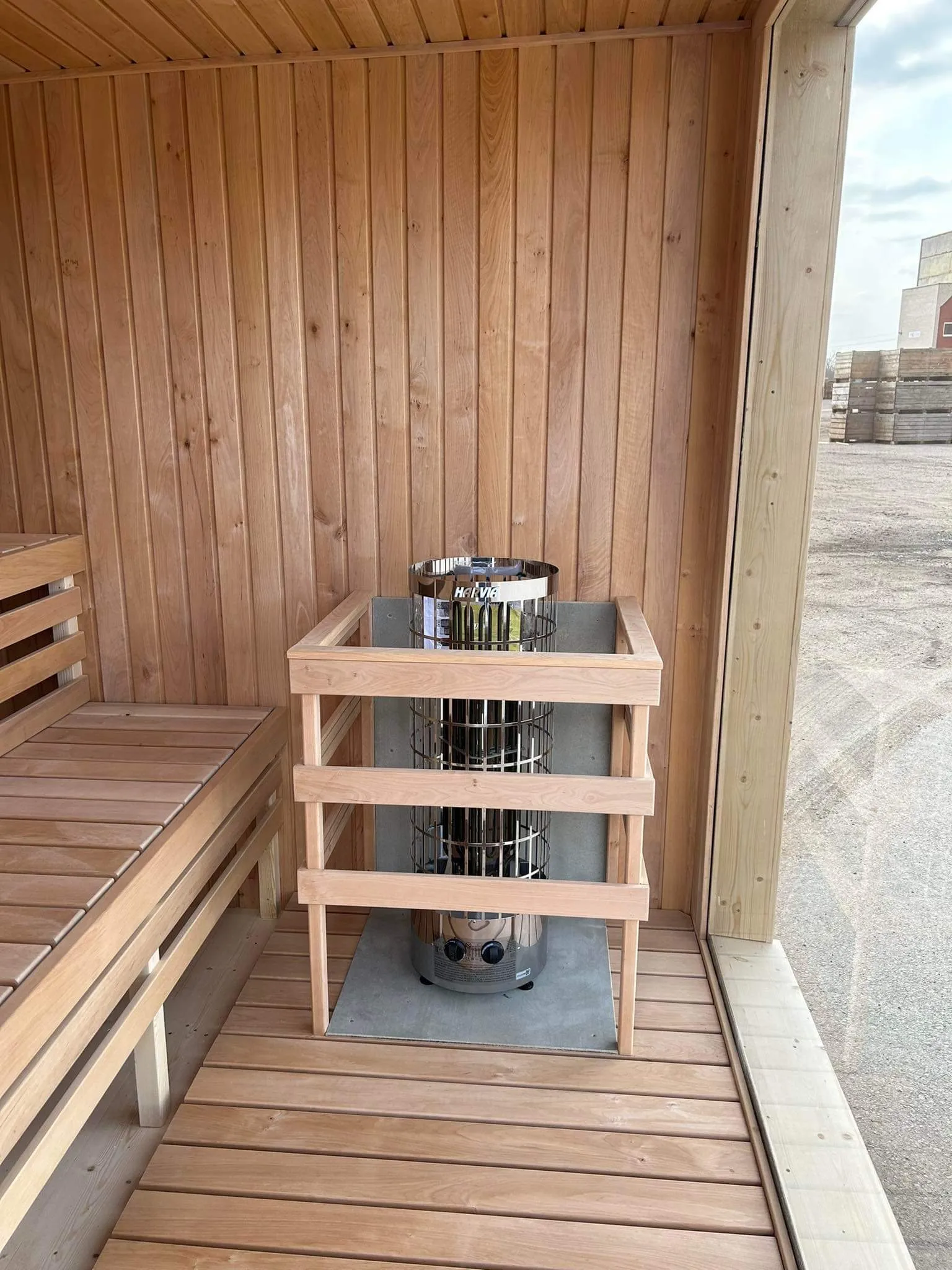 Sauna - Firkantet - Billede 8