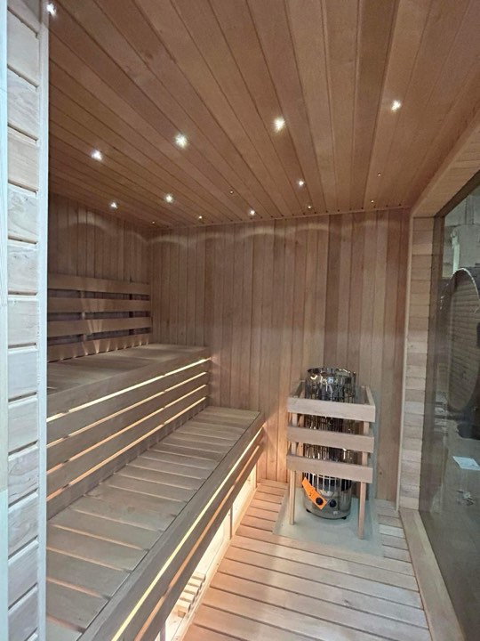 Sauna - Firkantet - Billede 11
