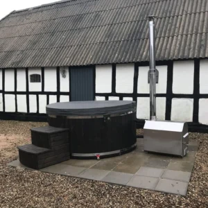 Wellness Vildmarksbad m. udvendig ovn